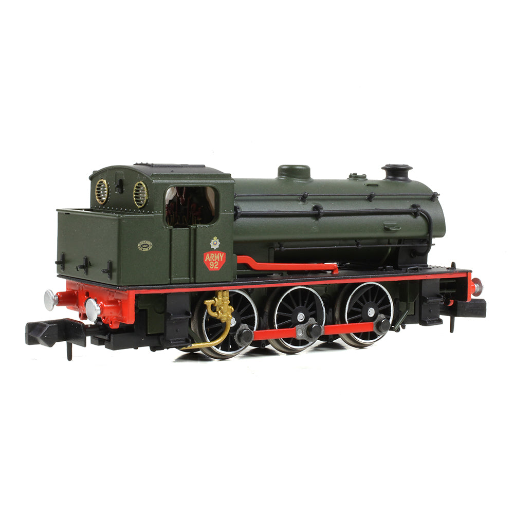 EFE Rail E85506 WD Austerity Saddle Tank Army 92 'Waggoner' Army Green N Gauge