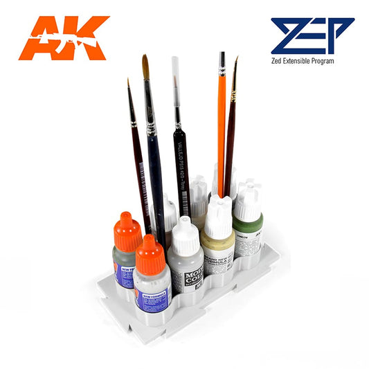 ZEP Paint Bottle Holder - Modular Workbench Organization System MS203