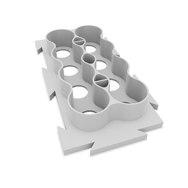 ZEP Paint Bottle Holder - Modular Workbench Organization System MS203