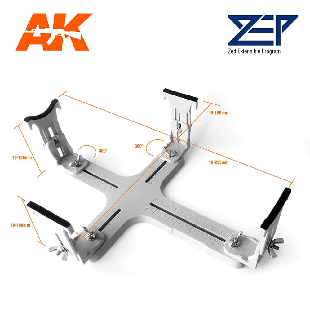 ZEP 1:72 Model Aircraft Holder Stand - Ideal for Painting MSJ01
