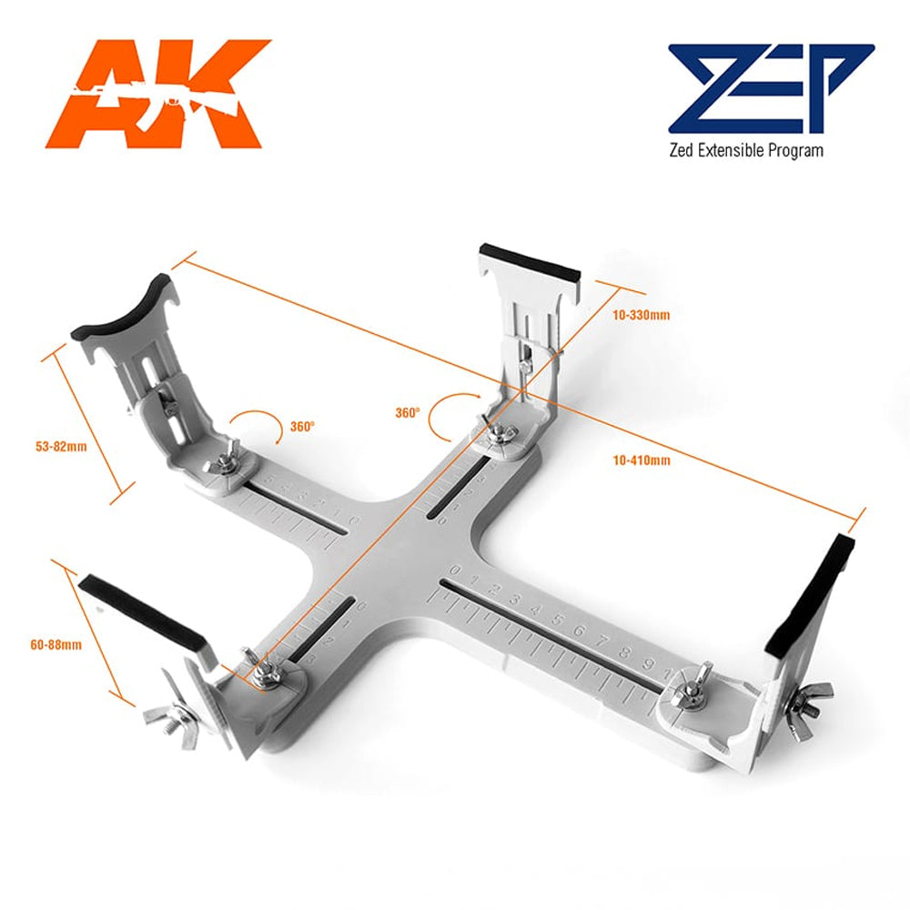 ZEP 1:32-1:24 Model Aircraft Holder Stand - Ideal for Painting MSJ03