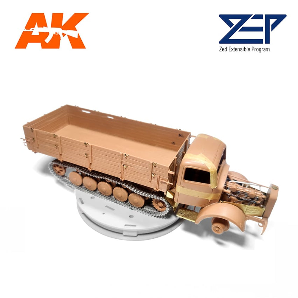 ZEP Rotary Base for Model Kit Assembling, Painting, Weathering MSJ04