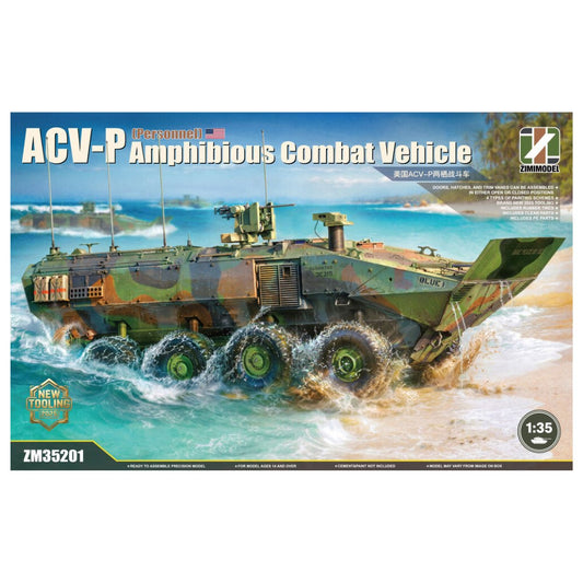Zimi Model 35201 ACV-P Amphibious Combat Vehicle 1:35 Model Kit