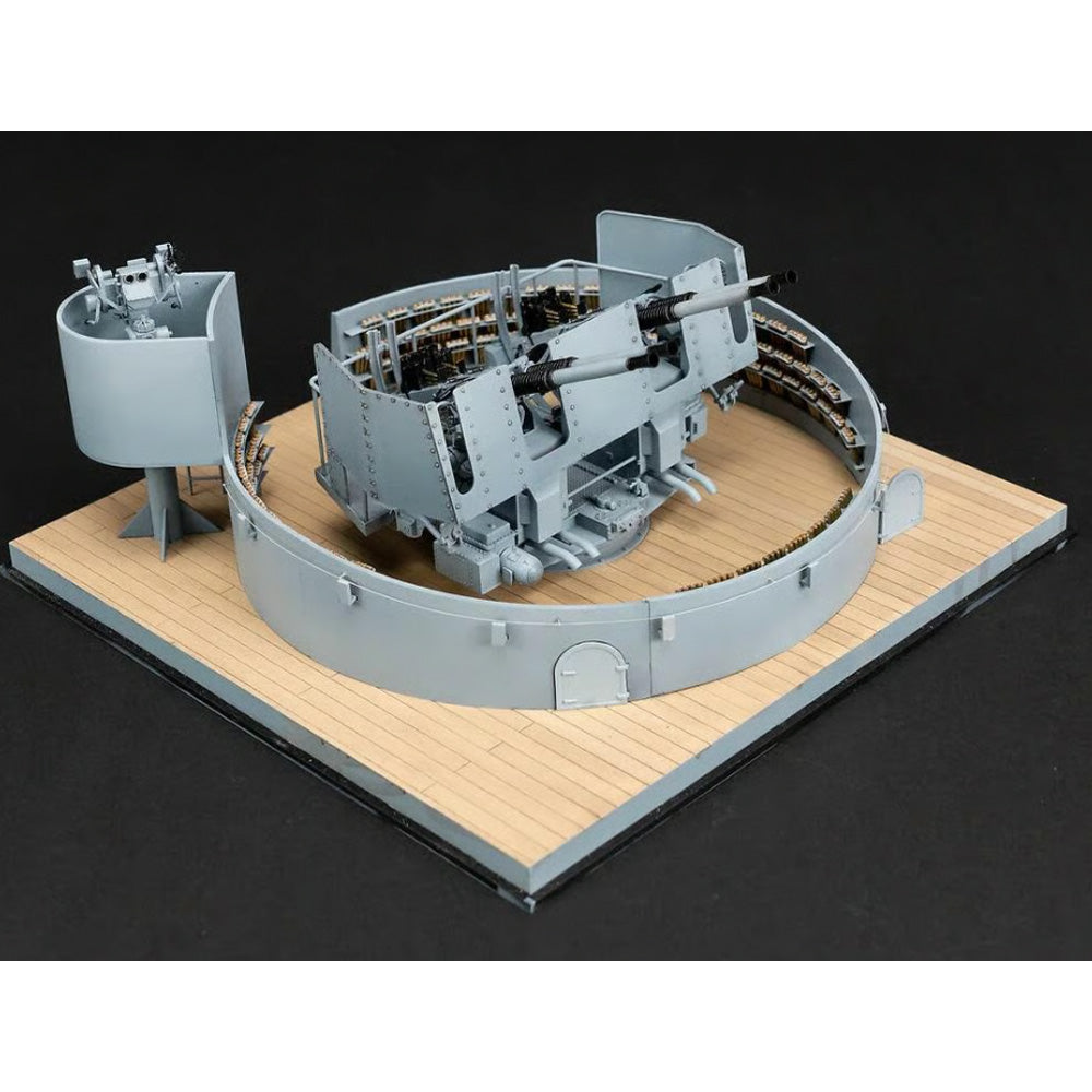 Zimi Model 53001 US Navy 40mm Quad Bofors AA Gun Mount 1:35 Model Kit