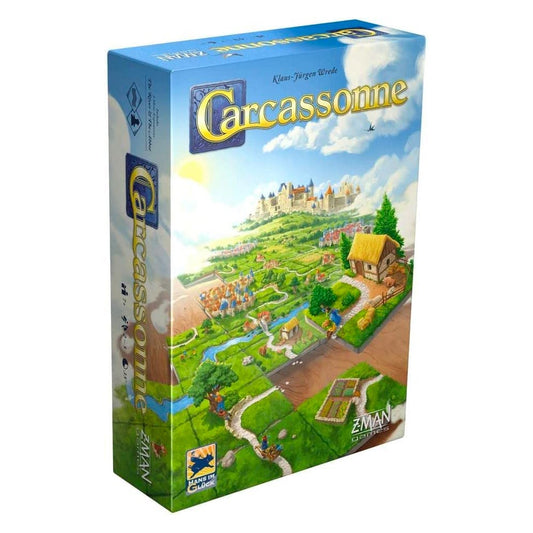 Carcassonne - Board Game - Age 7+ - 2-5 Players - 45min - Z-Man Games
