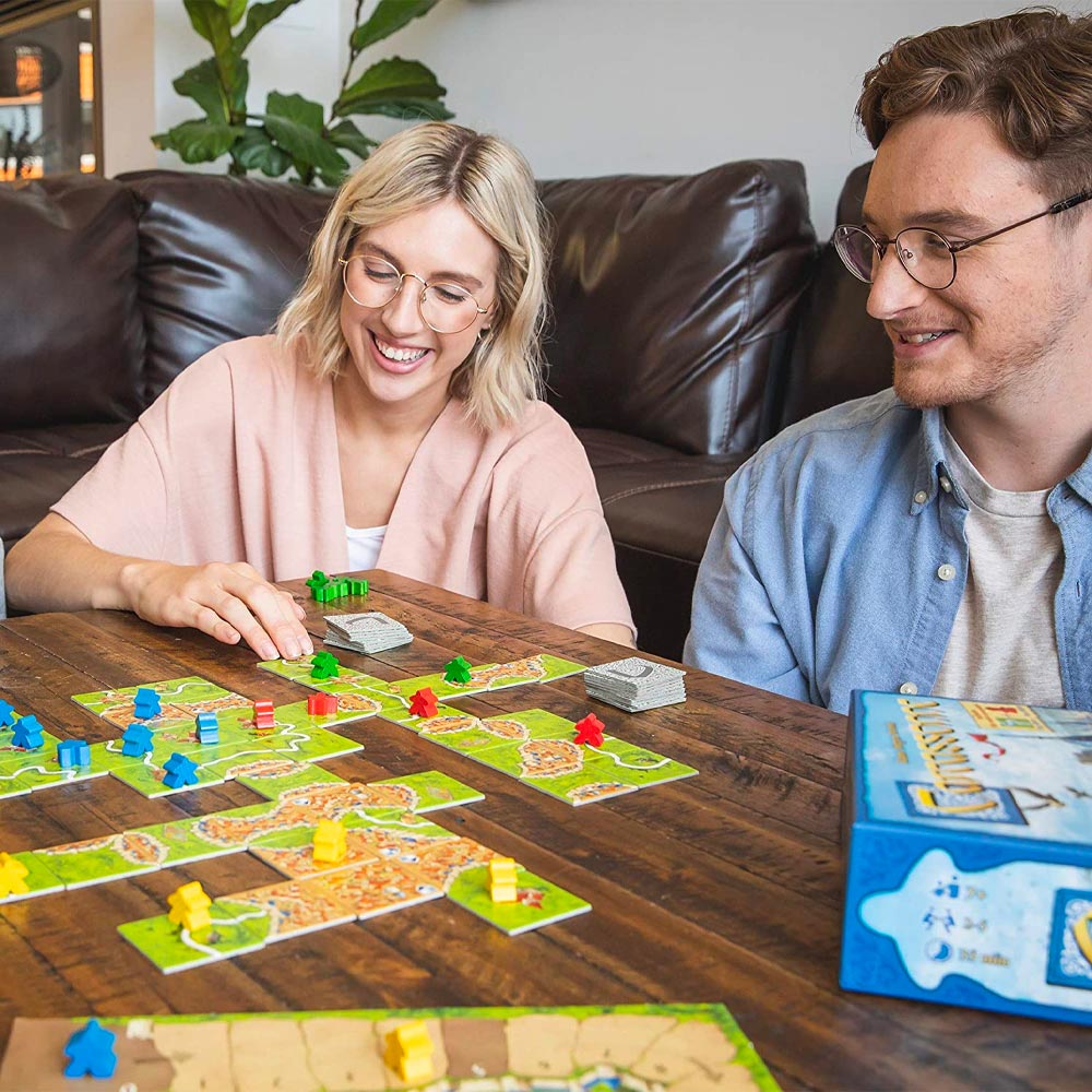 Carcassonne - Board Game - Age 7+ - 2-5 Players - 45min - Z-Man Games