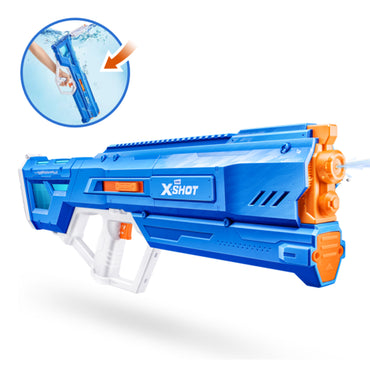 Zuru XShot Water Mega Pulse Motor Soakers Water Blaster Fast-Fill - Blue