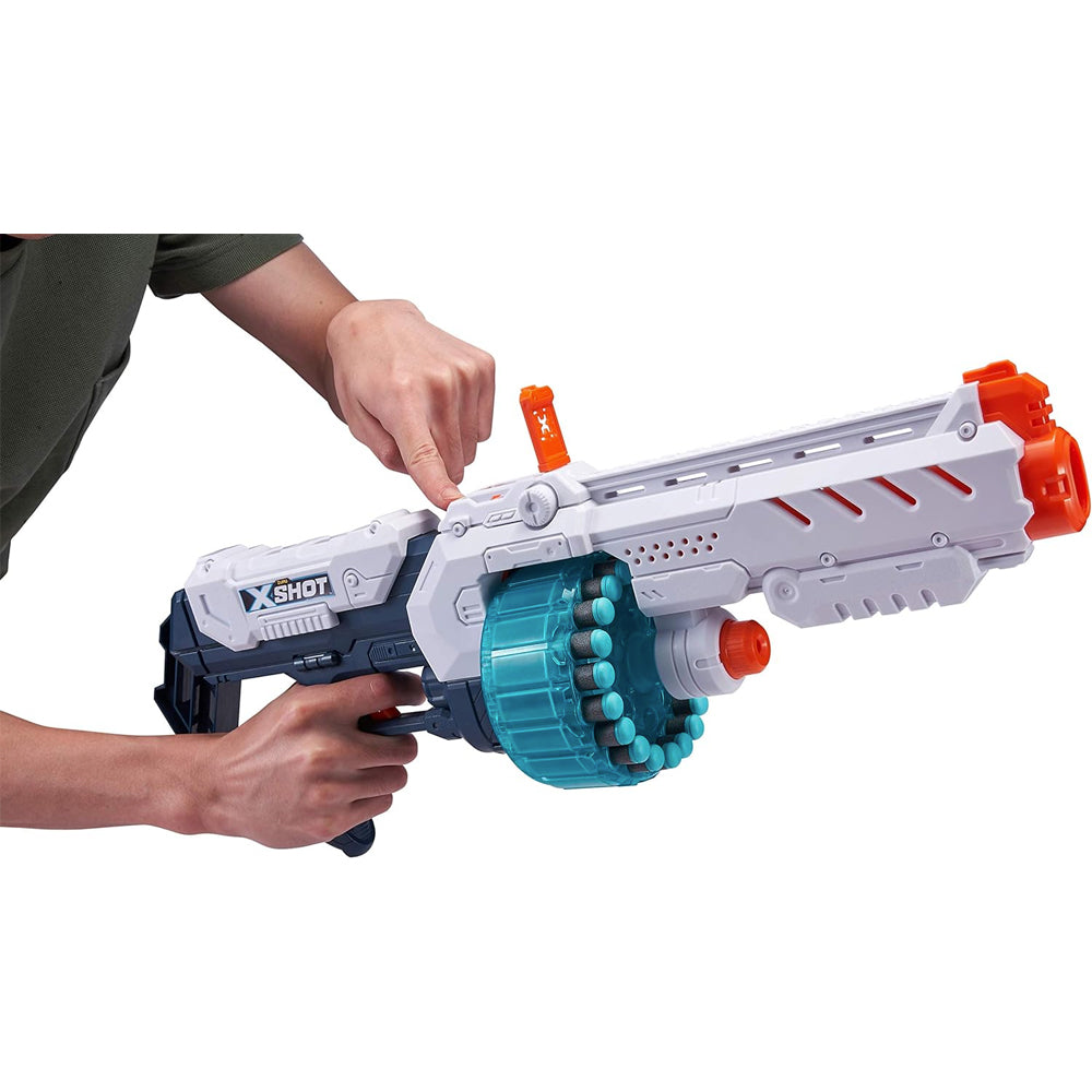 ZURU XShot Turbo Fire Foam Dart Blaster with Slam Fire inc. 48 Darts