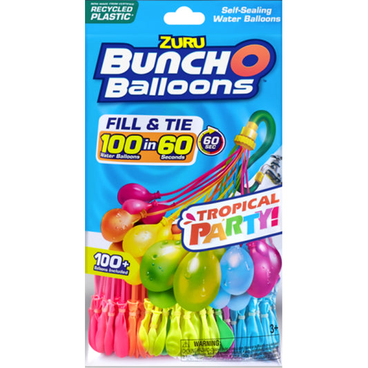 Zuru Bunch O Balloons Tropical Party 3-Pack