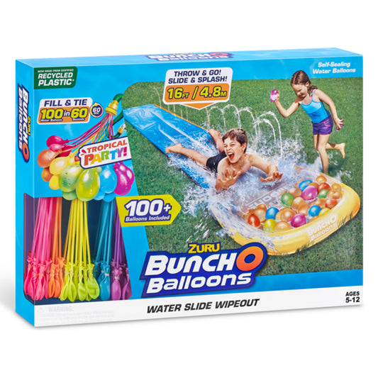 Zuru Bunch O Balloons Tropical Party Water Slide Wiepout 16ft/4.8m