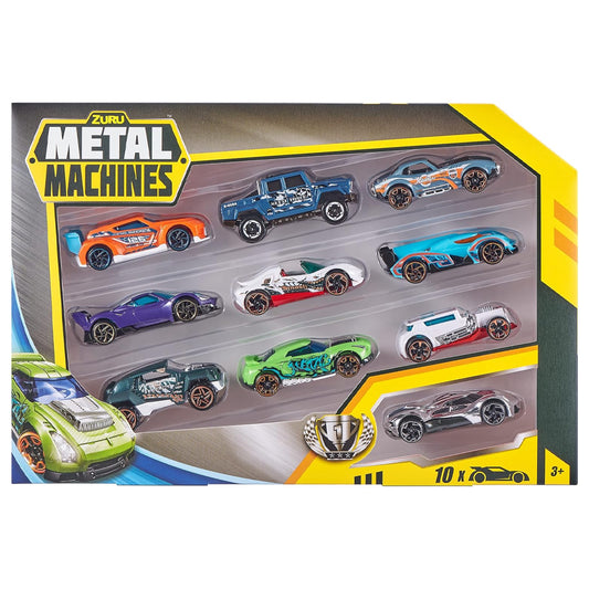 Zuru Metal Machines Diecast 10-Pack Cars 6750