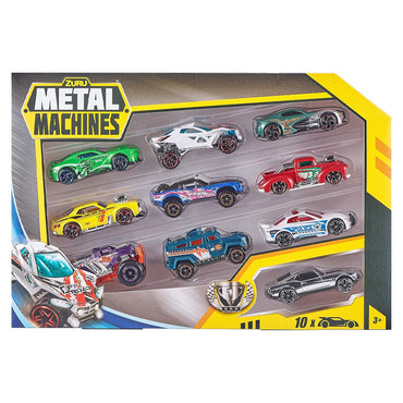 Zuru Metal Machines Diecast 10-Pack Cars 6750