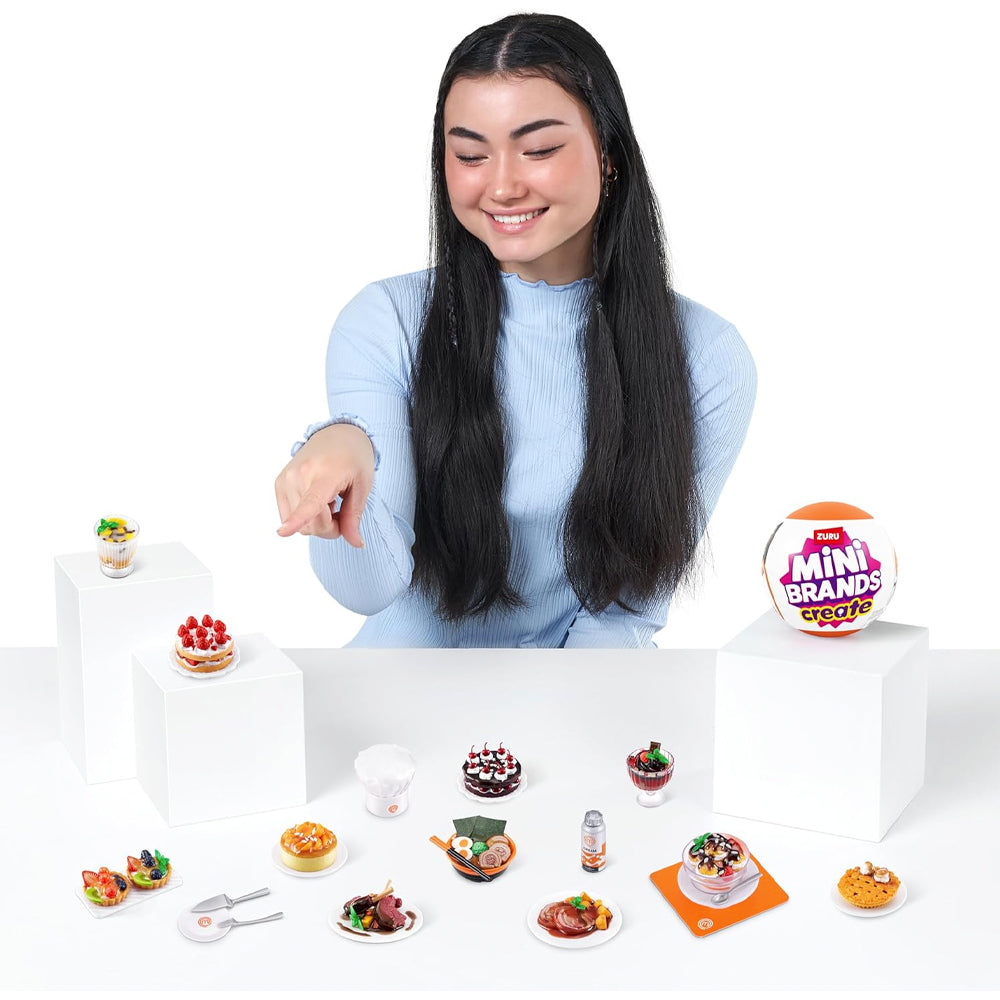 ZURU Mini Brands MasterChef Capsule - Create Mini Dishes! Collect them all!