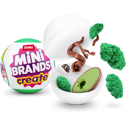 ZURU Mini Brands: Garden Capsule - Mini Plants & Tools! Collect them all!