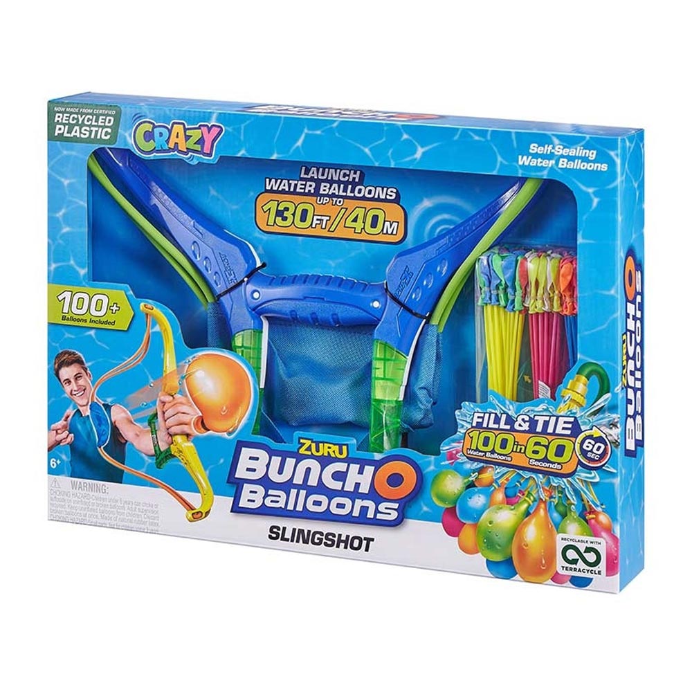 ZURU Bunch O Balloons Slingshot Launcher Set w/100 Balloons