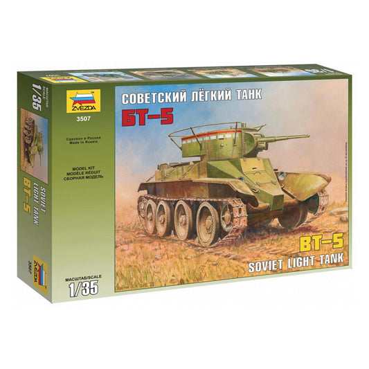 Zvezda 3507 BT-5 Soviet Light Tank 1:35 Model Kit