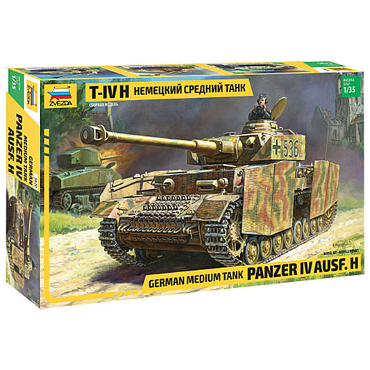 ZVEZDA 3620 Panzer IV Ausf H (Sd.kfz.161/2) 1:35 Tank Model Kit
