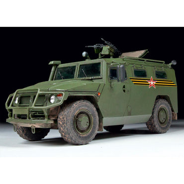 Zvezda 3668 Russian Armoured Vehicle GAZ Tiger 1:35 Model Kit