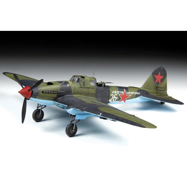 Zvezda Ilyushin IL-2 Stormovik 1943 Soviet Plane 4826 1:48 Plastic Model Kit