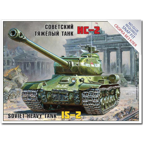 ZVEZDA 5011 IS-2 Stalin Soviet Tank Model Kit 1:72