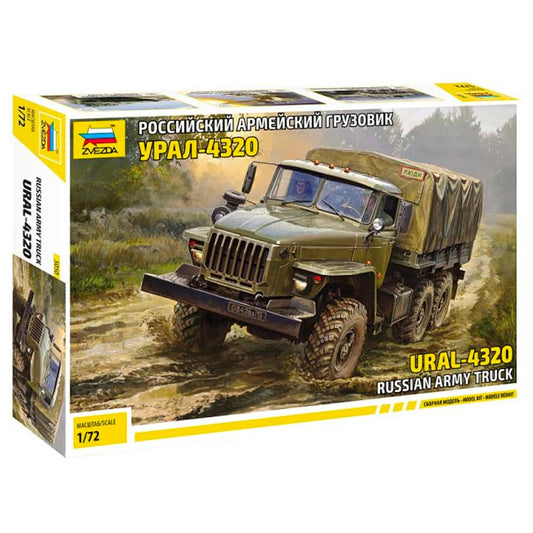 Zvezda 5050 URAL 4320 Russian Army Truck 1:72 Model Kit