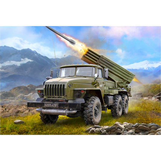 Zvezda 5051 BM-21 Grad 1 Rocket Launcher 1:72 Model Kit