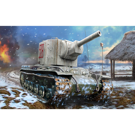Zvezda 5084 KV-2 Heavy Soviet Tank WWII 1:72 Model Kit