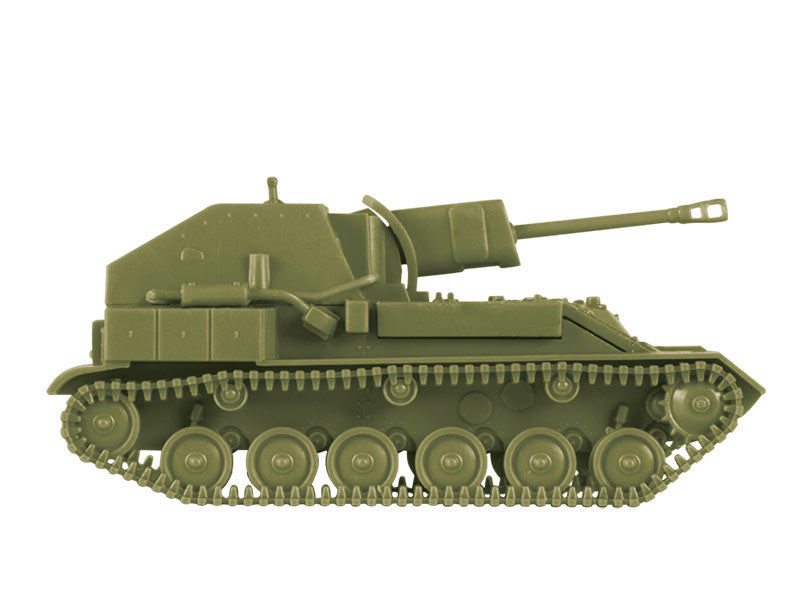 ZVEZDA 6239 SU-76M Soviet SP Gun 1:100 Military Model Kit