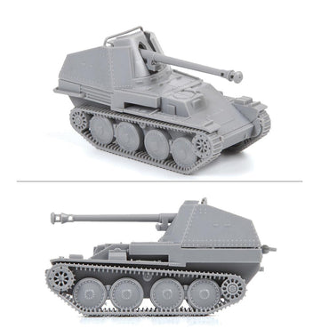 Zvezda 6282 German WWII Self-Propelled Marder III AT Gun Tank 1:100 Model Kit