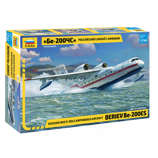 Zvezda 7034 Beriev BE-200 Amphibious Aircraft 1:144 Plastic Model Plane Kit