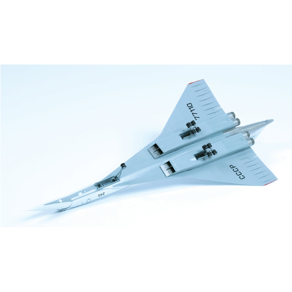 Zvezda 7045 Tu-144 Tupolev Supersonic Civil Airliner 1:144 Model Kit