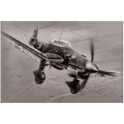 ZVEZDA 7306 Junkers Ju-87b2 1:72 Aircraft Model Kit