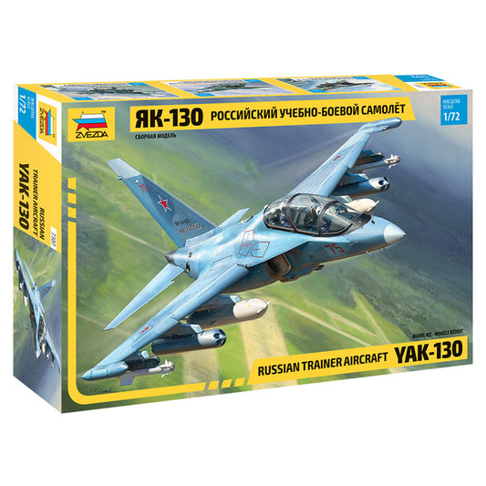 ZVEZDA 7307 Yak-130 1:72 Aircraft Model Kit