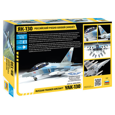 ZVEZDA 7307 Yak-130 1:72 Aircraft Model Kit
