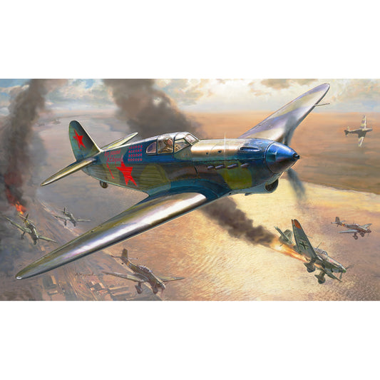 Zvezda 7327 YAK-1 Soviet Fighter Aircraft WWII 1:72 Model Kit