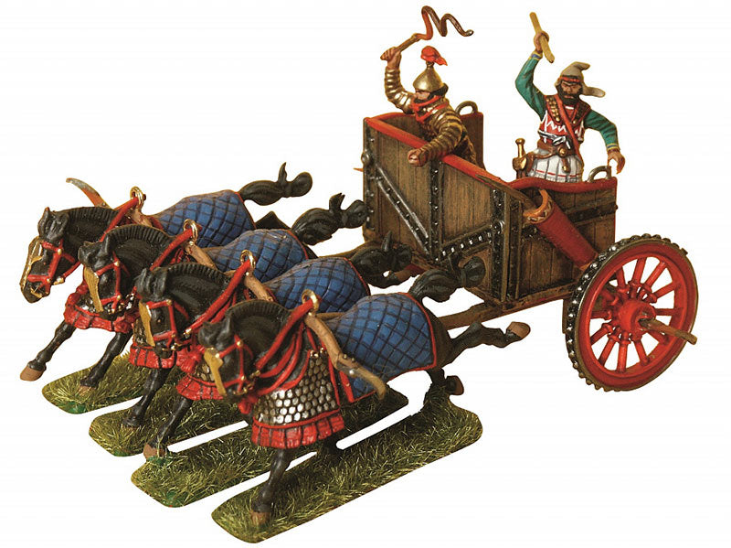 Zvezda Model Kit Z8008 Persian Chariot And Cavalry 1:72