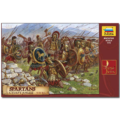 ZVEZDA 8068 Spartans Model Kit 1:72