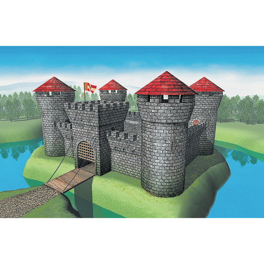 Zvezda 8510 Medieval Stone Fortress  1:72 Model Kit