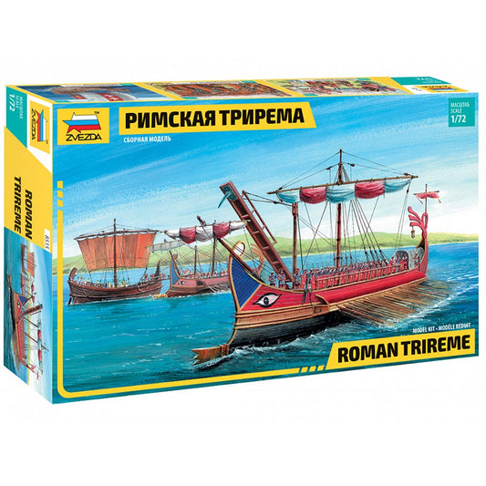 Zvezda 8515 Roman Trireme 1:72 Plastic Model Kit