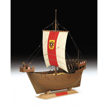 ZVEZDA 9018 Hansa Kogge Medieval Ship 1:72 Ship Model Kit