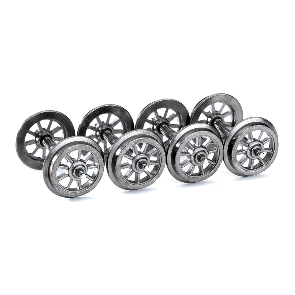 Liliput L999304 Metal Wheel Set Spoked Wheels HO Gauge