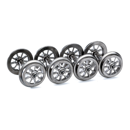 Liliput L999304 Metal Wheel Set Spoked Wheels HO Gauge