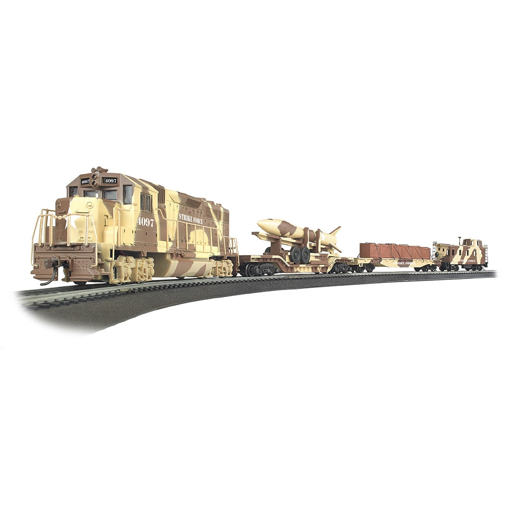 Bachmann USA Strike Force Train Set HO Gauge 00752
