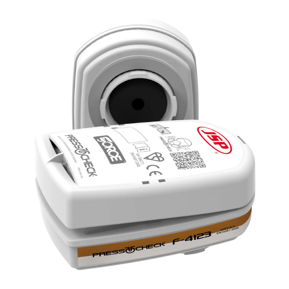 JSP PressToCheck A2 P3 Filters for Respirators Airbrush Safety