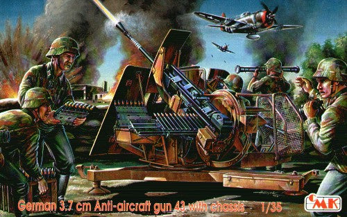 CMK/Czech Master Kits 100-T35005 1:35 3.7cm anti-aircraft gun 43.
