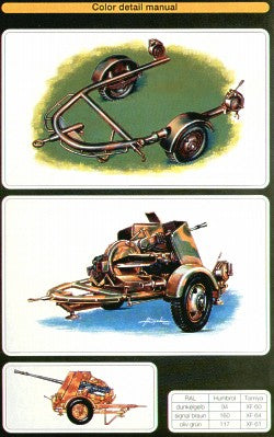 CMK/Czech Master Kits 100-T35005 1:35 3.7cm anti-aircraft gun 43.