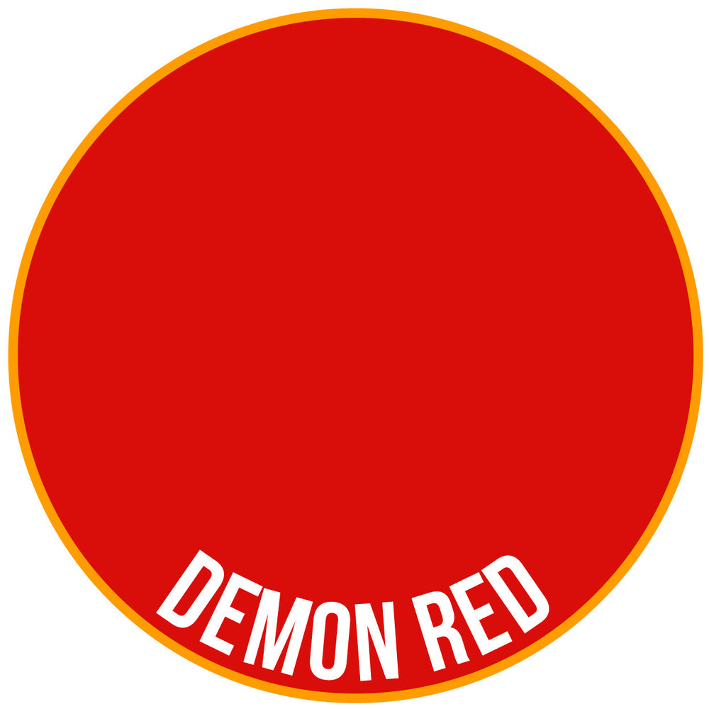 Two Thin Coats Demon Red 15ml Acrylic Paint 10003