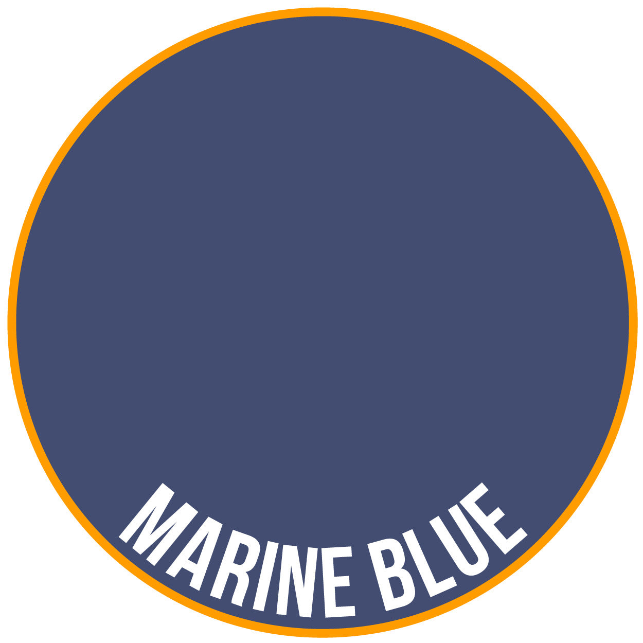 Two Thin Coats Marine Blue 15ml Acrylic Paint 10007