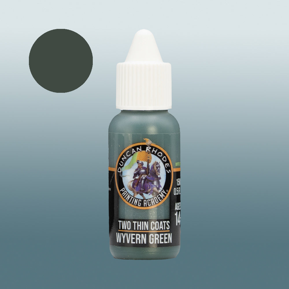 Two Thin Coats Wyvern Green 15ml Acrylic Paint 10013