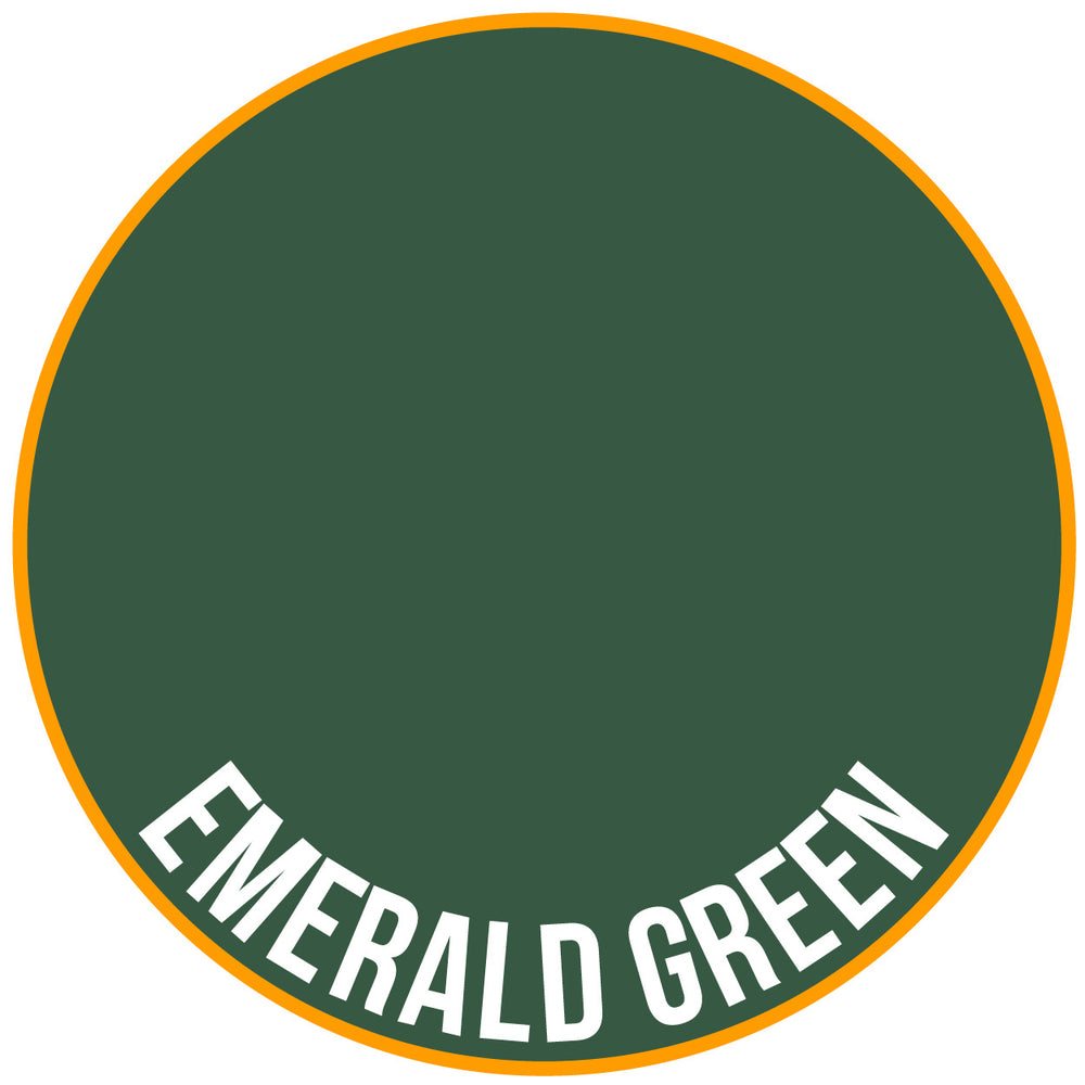 Two Thin Coats Emerald Green 15ml Acrylic Paint 10014